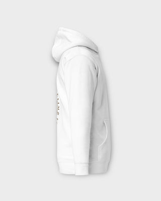 White Climb Your Mountain Hoodie