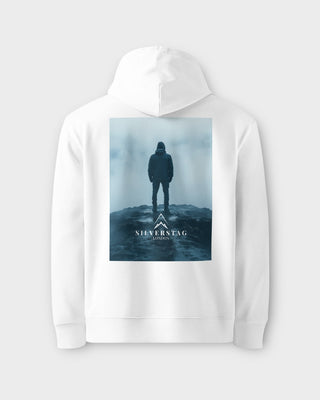 Reach Your Peak White Hoodie