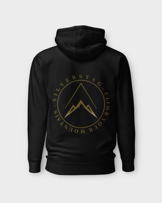 Black Climb Your Mountain Hoodie