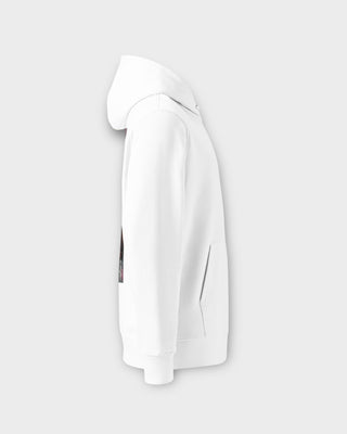 Vibrant Emotions White Hoodie