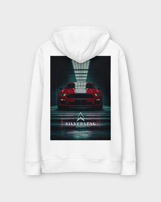 Industrial Muscle White Hoodie
