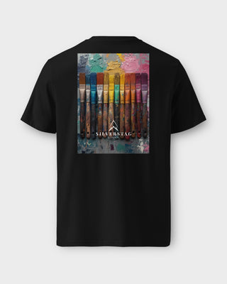 Vibrant Emotions Black T-Shirt