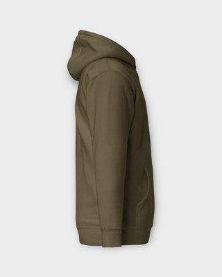 Military Green Training Hoodie