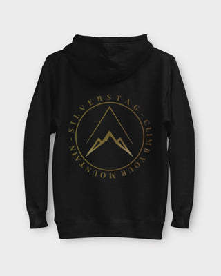 Black Climb Your Mountain Hoodie