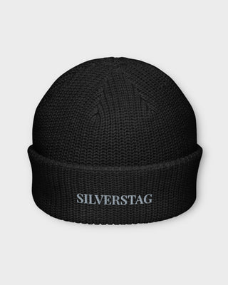 Black Fisherman Beanie