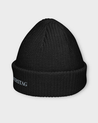 Black Fisherman Beanie